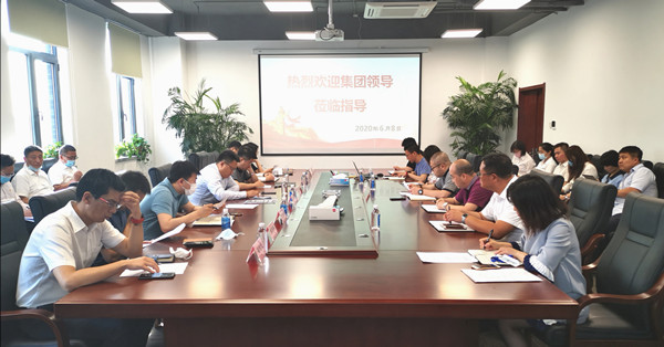 集團黨委副書記、總經(jīng)理吳波一行到沈陽航空工業(yè)發(fā)展有限公司調(diào)研指導